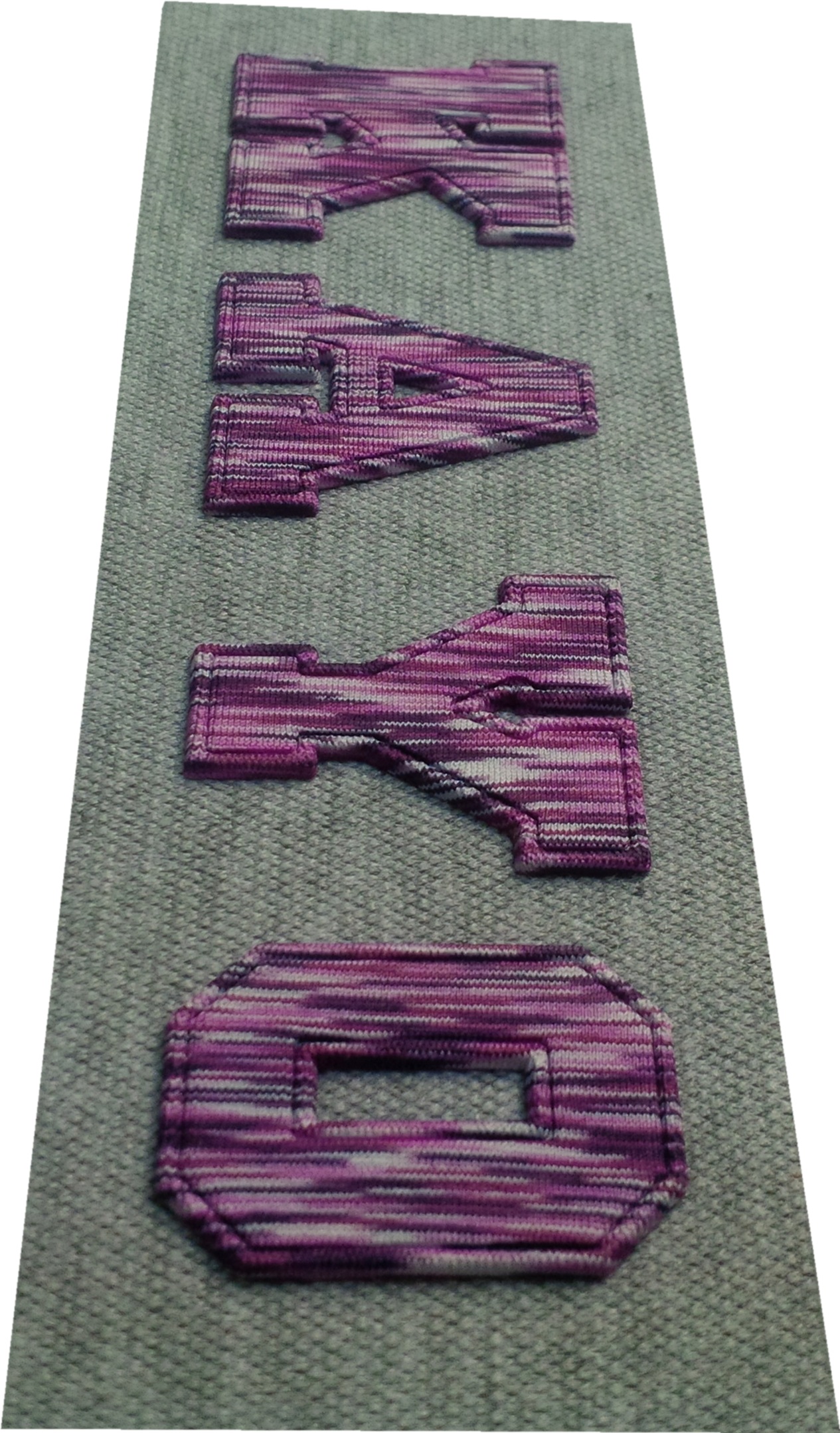 3D Silicone Heat Transfer Label